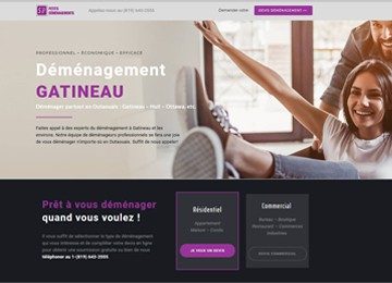 Conception web - Gatineau